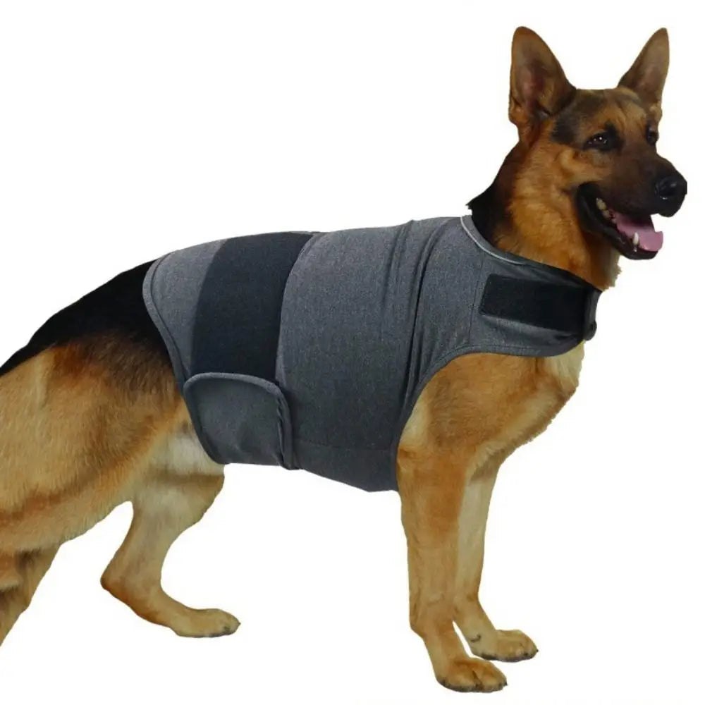 Breathable Dog Anxiety Jacket – Adjustable Calming Wrap for Dogs & Puppies