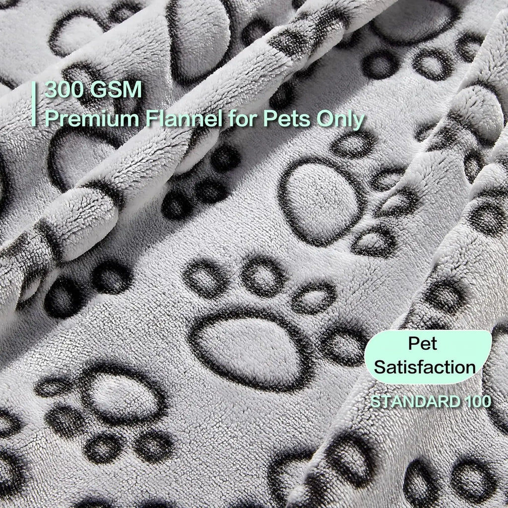 Premium Soft Dog Blanket – Washable Fleece for Indoor Cats & Dogs