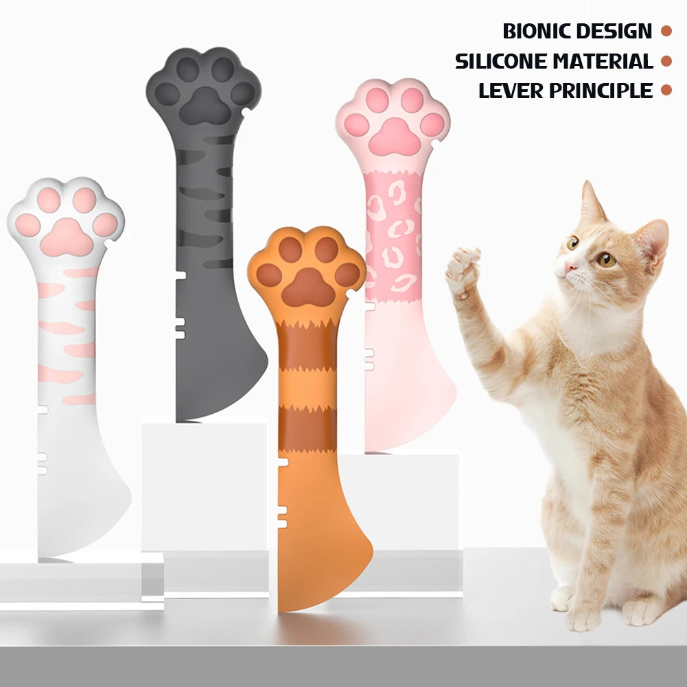 Pet Food Spoon & Can Opener – Multifunction Feeding Tool for Dogs & Cats