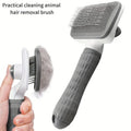Easy-Clean Self-Cleaning Pet Grooming Brush – One-Click Hair Removal for Dogs & Cats