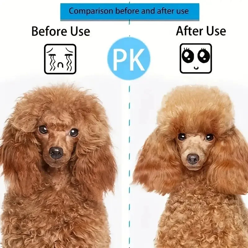 Easy-Clean Self-Cleaning Pet Grooming Brush – One-Click Hair Removal for Dogs & Cats