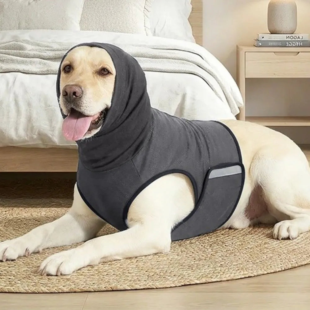 Noise-Proof Dog Anxiety Vest – Breathable Reflective Calming Wrap for Dogs