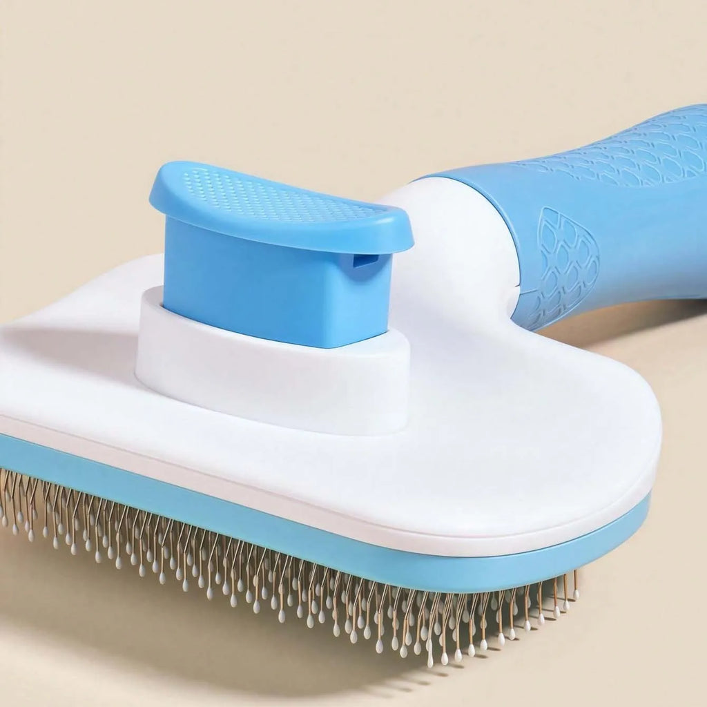 Pet Grooming Brush & Comb – Hair Remover for Dogs, Cats, Puppies & Kittens