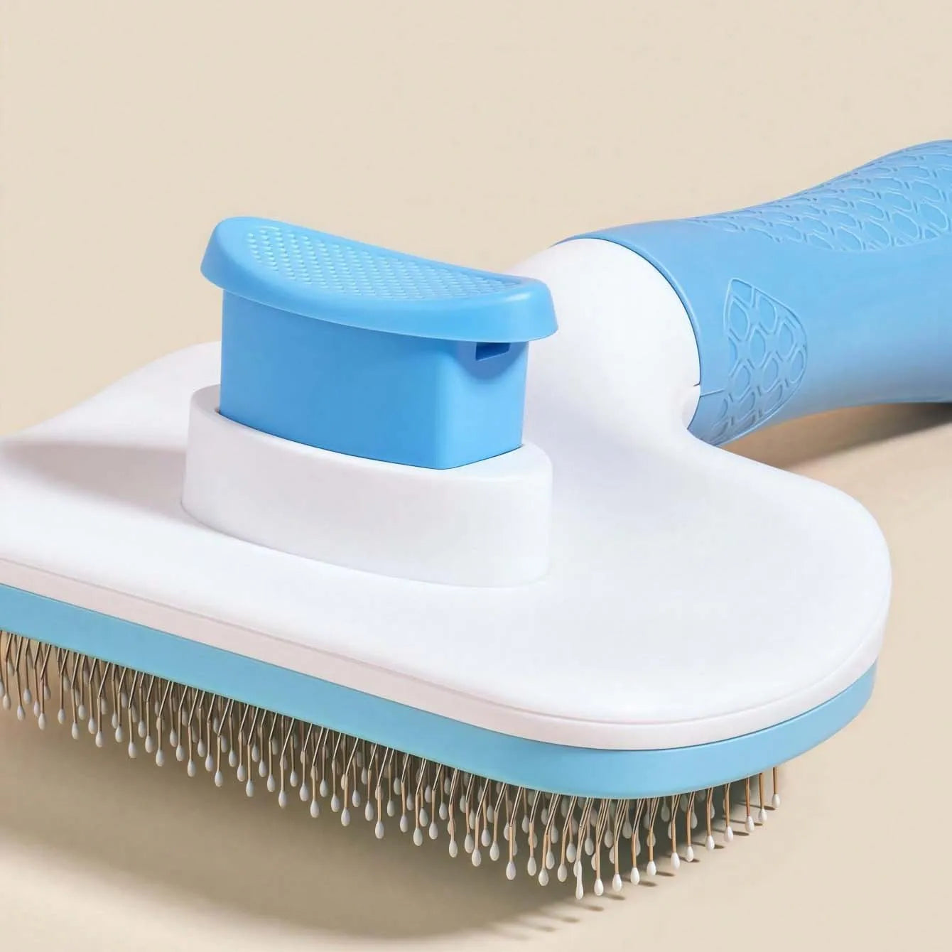 Pet Grooming Brush & Comb – Hair Remover for Dogs, Cats, Puppies & Kittens
