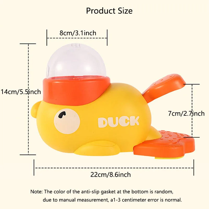 Interactive Duck Puzzle Feeder for Dogs & Cats – Slow Feed, Anti-Gulp