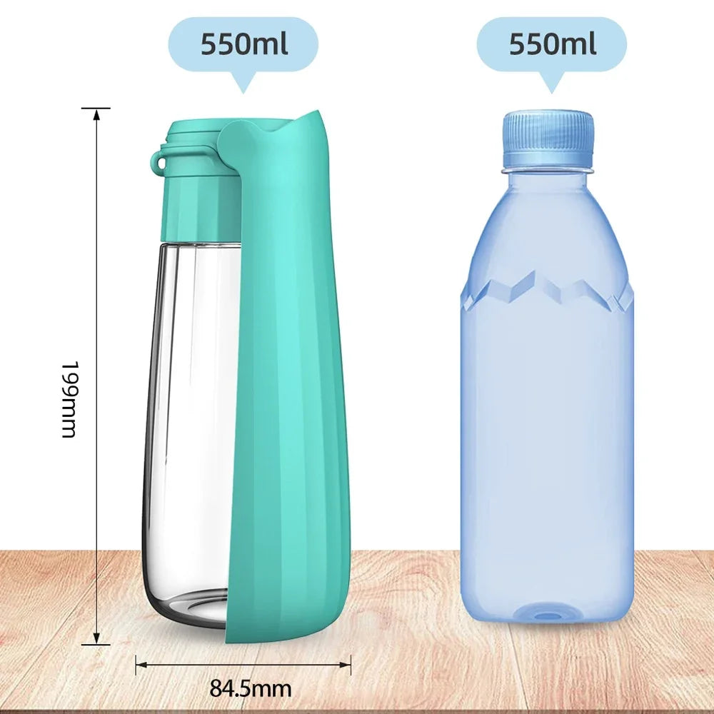 Outdoor Portable Dog Water Bottle – Leak-Proof High Capacity for All Breeds