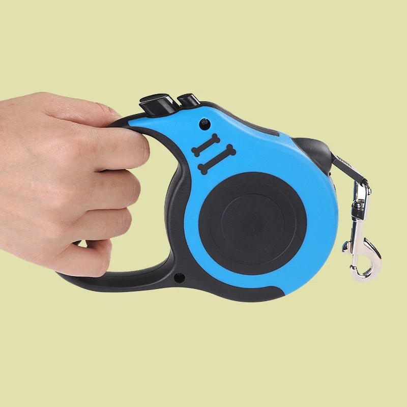 Retractable Dog Leash – Strong Nylon Lead 3m/5m for All Breeds