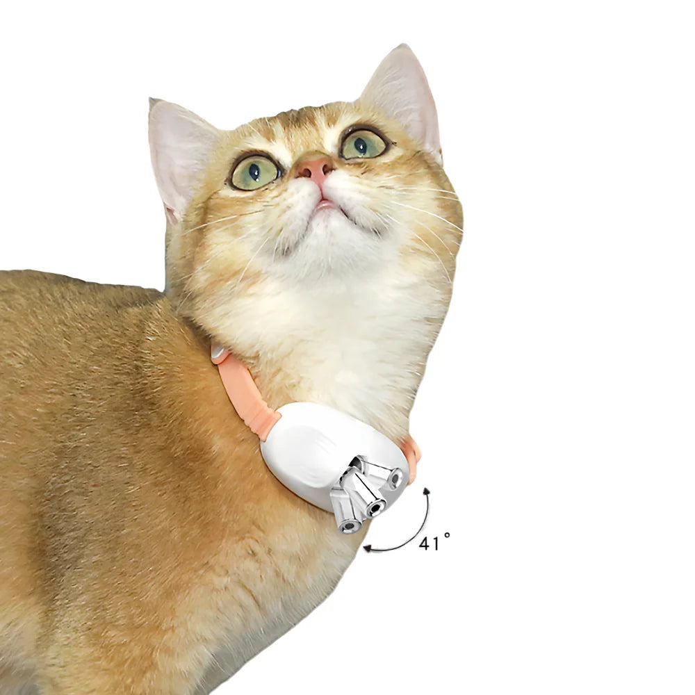 Automatic Laser Cat Collar Toy – Hands-Free Self-Entertainment for Indoor Cats