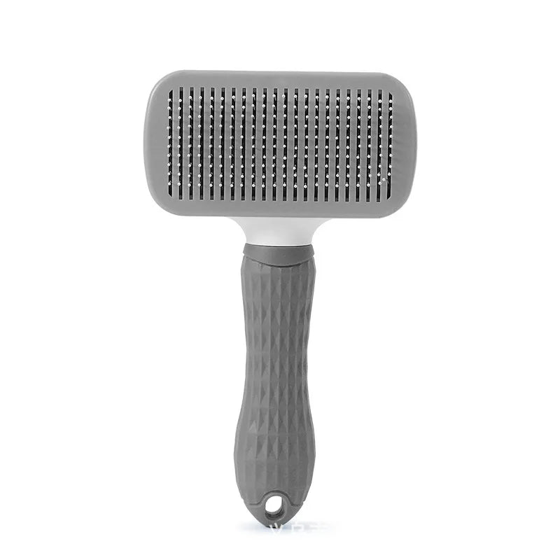 Pet Grooming Brush & Comb – Hair Remover for Dogs, Cats, Puppies & Kittens