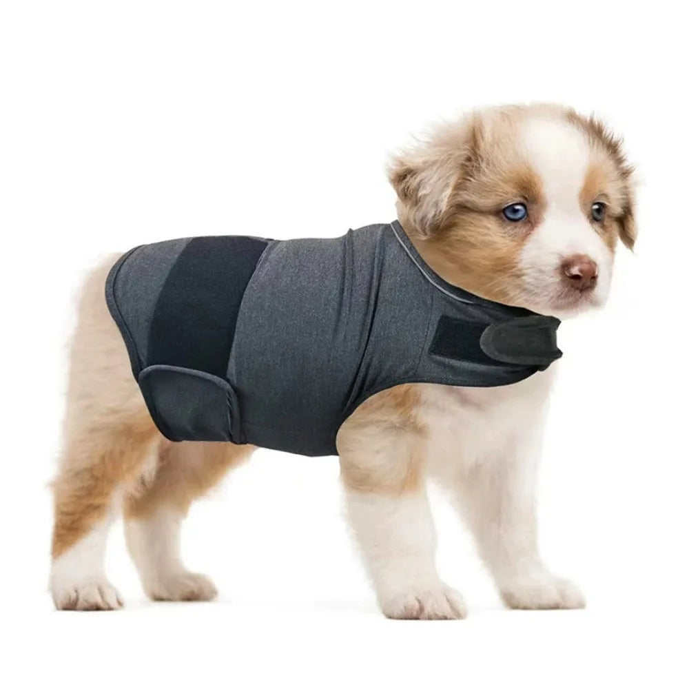 Breathable Dog Anxiety Jacket – Adjustable Calming Wrap for Dogs & Puppies
